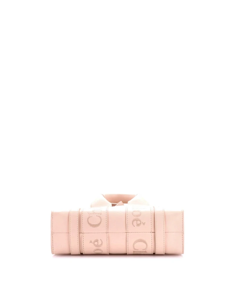 Pre-Owned Chloe Small Woody Convertible Tote Leather