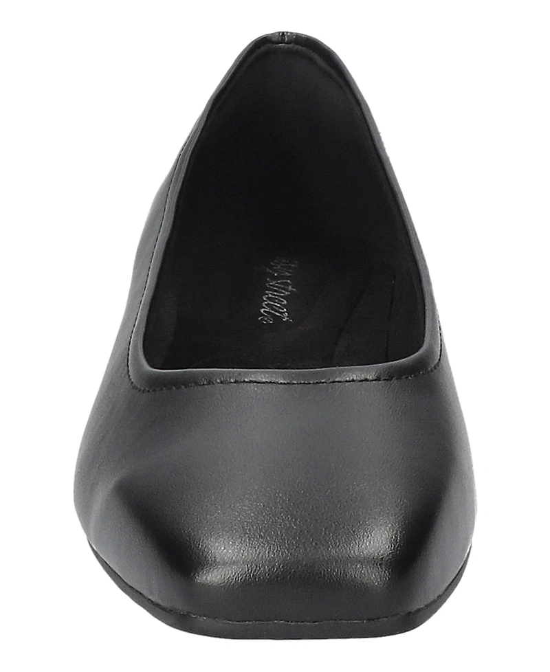 Easy Street Women's Crescent Slip-On Ballet Flats