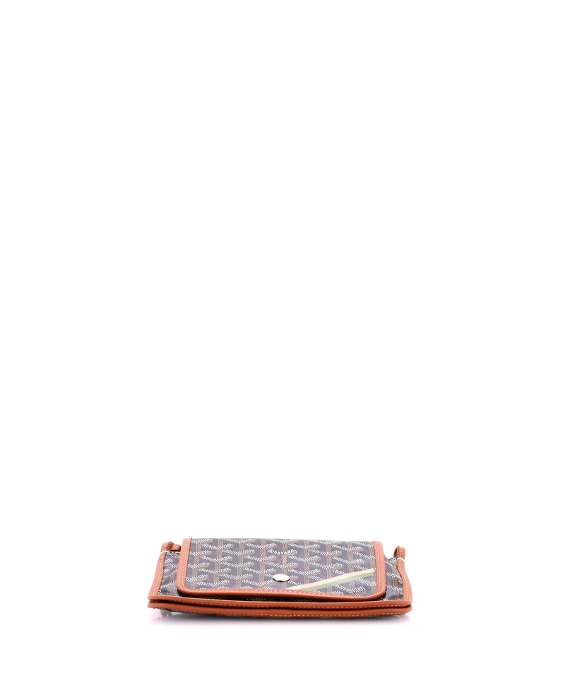Pre-Owned Goyard Plumet Clutch Wallet Printed Coated Canvas