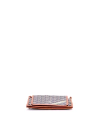 Pre-Owned Goyard Plumet Clutch Wallet Printed Coated Canvas