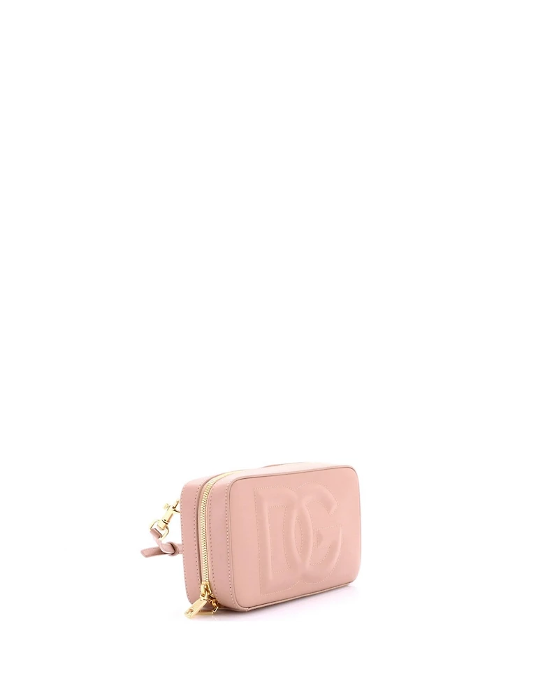 Pre-Owned Dolce & Gabbana Small Dg Logo Camera Bag Leather