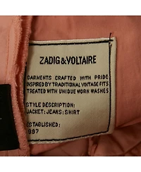 Pre-Owned Zadig & Voltaire Men's Cotton Patrick Chino Trousers