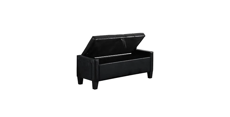 Flynama Linen Storage Ottoman Bench