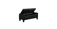 Flynama Linen Storage Ottoman Bench