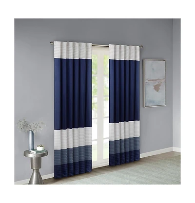 Avobird Pintuck Curtain Panel(Only 1 Piece Panel)