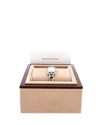 Pre-Owned HERMES Nantucket Quartz Watch in Stainless Steel 17mm