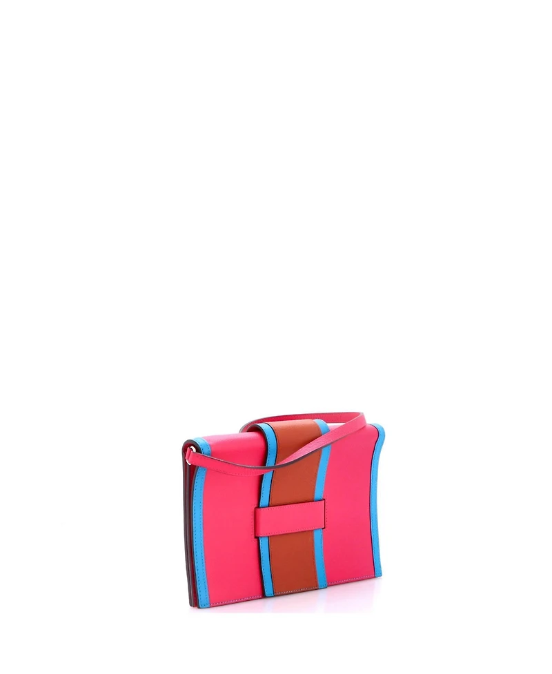 Pre-Owned HERMES H Passant Clutch Shoulder Bag Evercolor