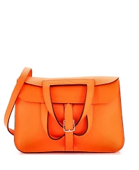 Pre-Owned HERMES 25 Halzan Bag Clemence