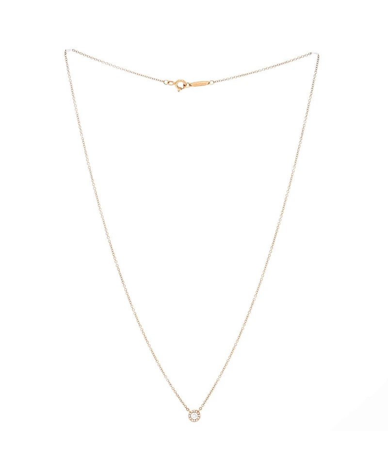 Pre-Owned Tiffany & Co Soleste Round Pendant Necklace