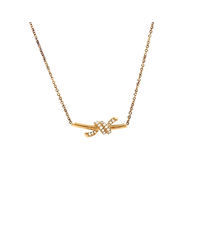 Pre-Owned Tiffany & Co Knot Pendant Necklace