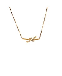 Pre-Owned Tiffany & Co Knot Pendant Necklace