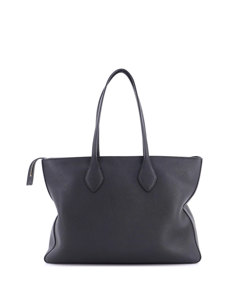 Pre-Owned Salvatore Ferragamo Large Fold Side Star Tote Leather