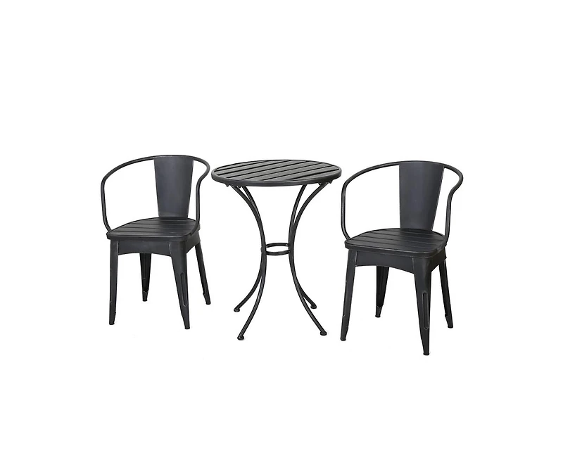 sumyeg Modern 3-Piece Patio Bistro Set