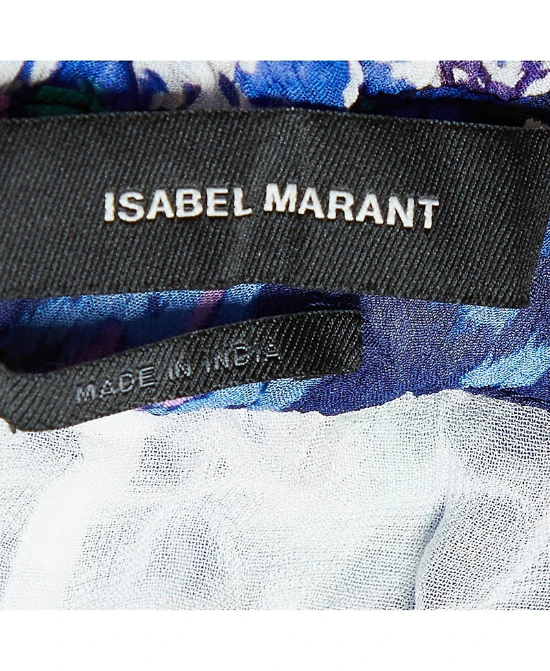 Pre-Owned Isabel Marant Women's Multicolor Print Crepe Viviane Skirt