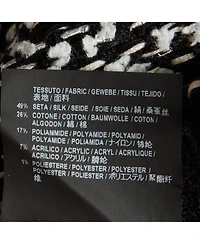 Pre-Owned Balenciaga Women's Tweed Zip Up Mini Skirt