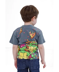 Teenage Mutant Ninja Turtles Little Boys Drop Shoulder T-Shirt