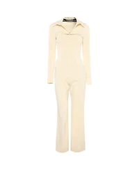 Pre-Owned Jacquemus Women's Gabardine Cut-Out La Montagne Overall