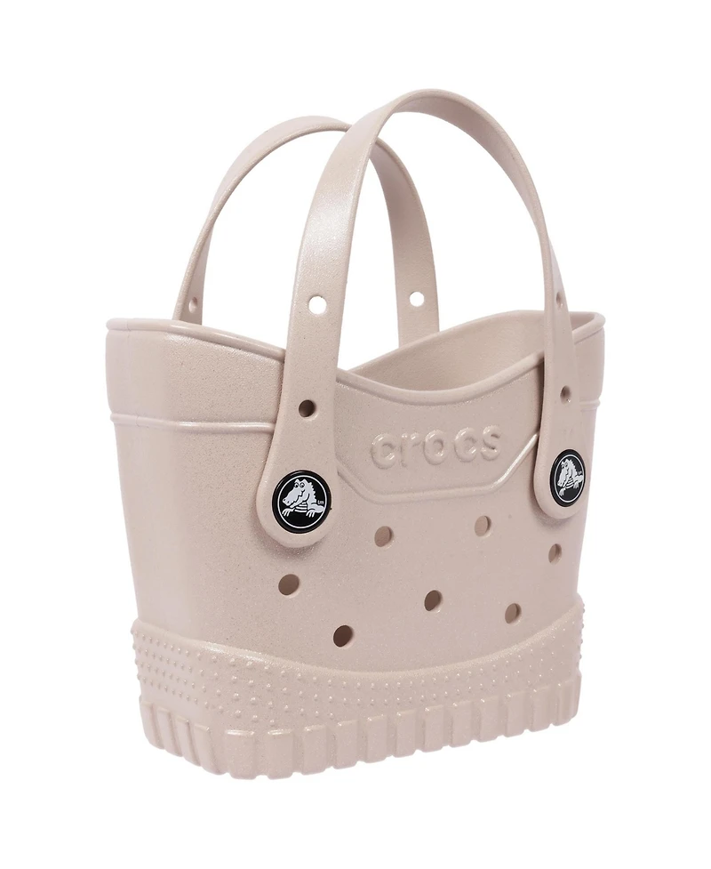 Crocs Women's Micro Tote - Glitter Print Eva Mini Tote Bag, Jibbitz - Compatible