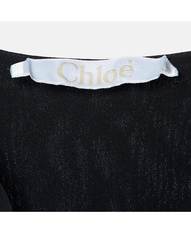 Pre-Owned Chloe Women's Silk Loose Fit Mini Dress