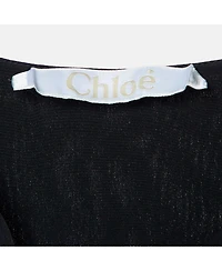 Pre-Owned Chloe Women's Silk Loose Fit Mini Dress