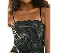 Seni & Cade Juniors' Square Neck Mini Dress