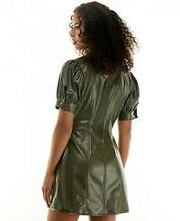 Seni & Cade Juniors' V-Neck Mini Dress
