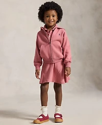 Polo Ralph Lauren Girls' 2T-6X Long-Sleeve Full-Zip Hoodie