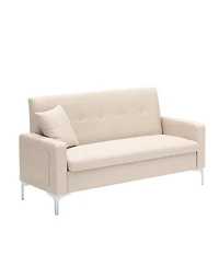 Streamdale Furniture 57" Double Sofa with Storage, Stylish Couch for Living Room