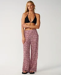Rip Curl Women's Party Wave Beach Loose-Fit Pants