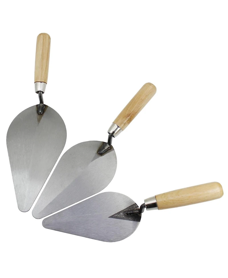 Xdovet Brick Trowel Set Wood Handle Masonry Tool
