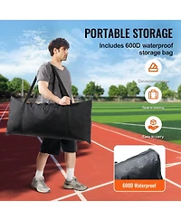 Vevor Barricade Backstop Net Ball Sports Barrier Softball Practice Net 20x10ft