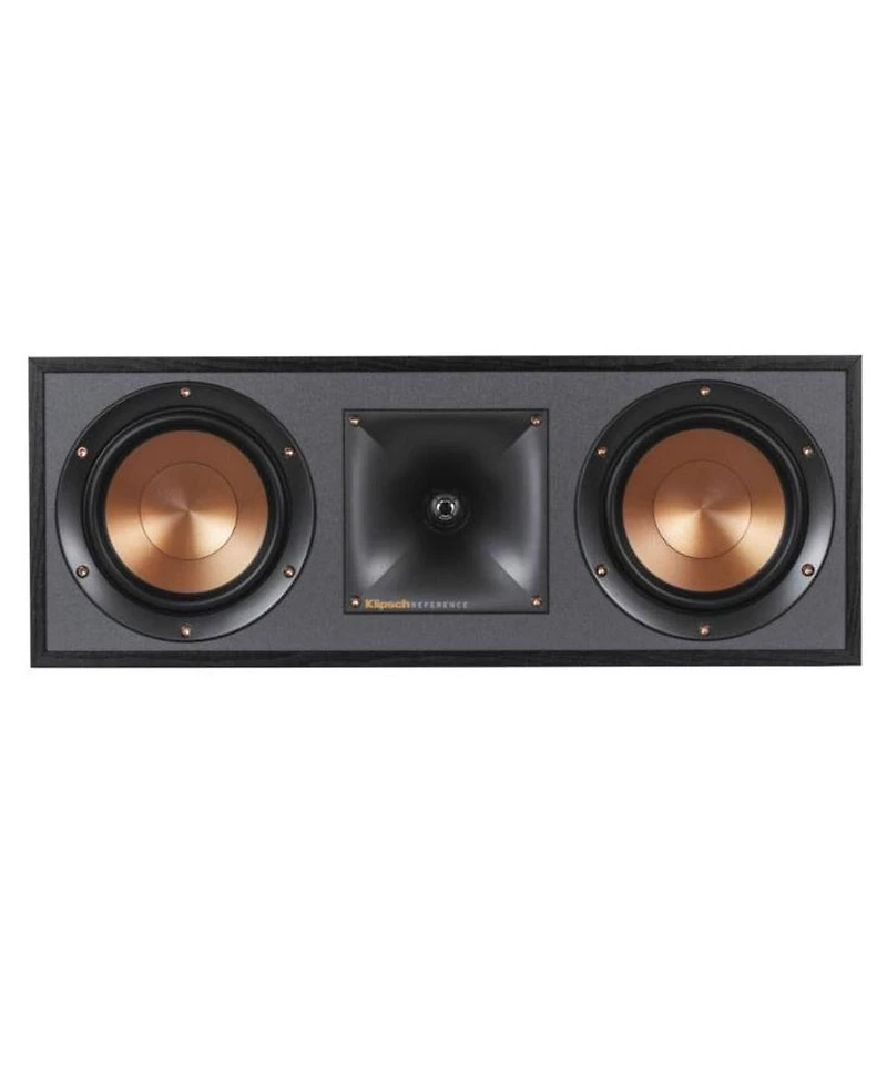 Klipsch Reference R-52C Two-Way Center Channel Speaker, Textured Wood Grain Vinyl