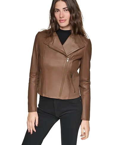 Andrew Marc Women's Felix Moto Leather Jacket