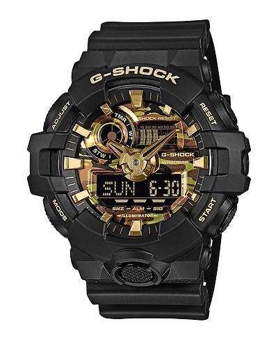 G-Shock Men's Black Resin Analog-Digital Watch 53.4mm