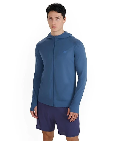 4F Men's Men s Quick-Dry Trail Running Hoodie Sweatshirt