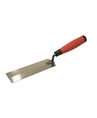 Xdovet Steel Margin Trowel Rubber Handle Masonry Tool
