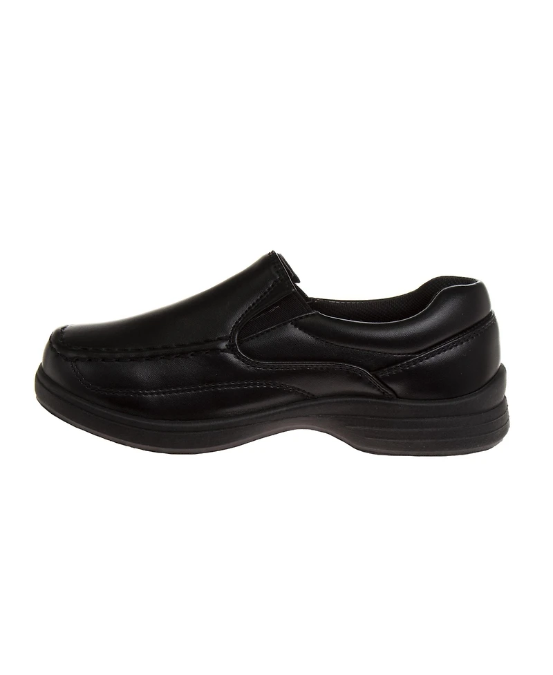 French Toast Little Boys School Slip On Shoes 4 -7Y Comfort Uniform Approved Easy Slip On Durable Everyday Wear