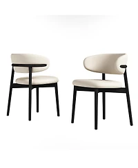 Streamdale Furniture Mid-Century Modern Dining Chairs (Set of 2)