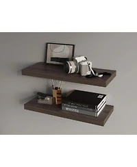Fm Furniture Set of 2 Iva Floating Shelf