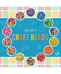 John Bead 120ct. 1mm Alphabet Polymer Clay Beads