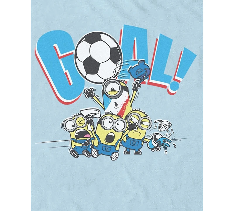 Fifth Sun Men's Minion Team Goal Graphic T-Shirt