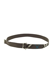 Pre-Owned Burberry Men's Webbing Buckle Belt