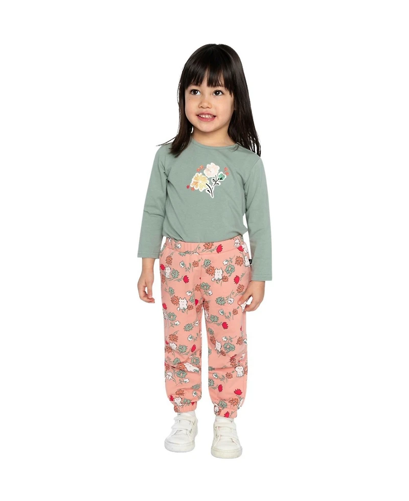 Deux par Toddler Girl (2T - 5T) Cotton Long Sleeve T-Shirt