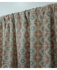 Fabdivine Jhroka Boho Style Handcrafted Linen Curtains
