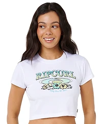Rip Curl Women's Catalina Island Crewneck Baby T-Shirt