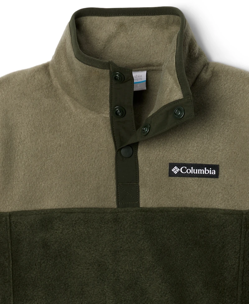 Columbia Boys' 7-16 Steens Mountain Ii 1/4 Snap Fleece Jacket