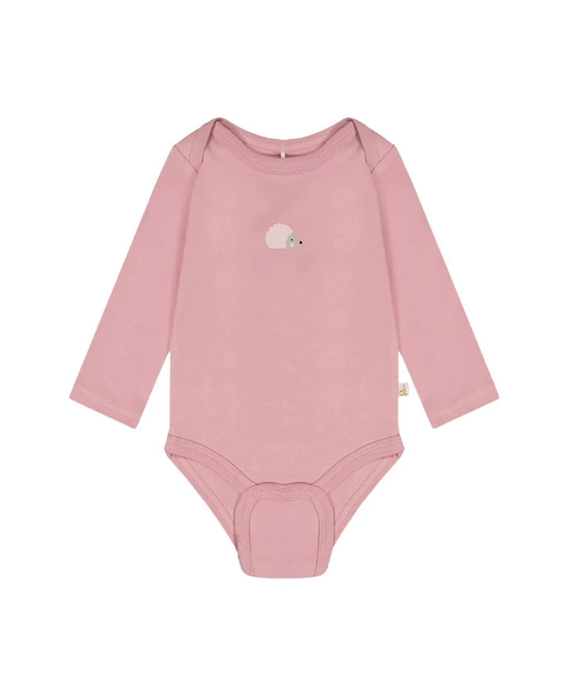 Deux par Baby Girl ( 3M to 24 M ) Cotton Onesie Dusty