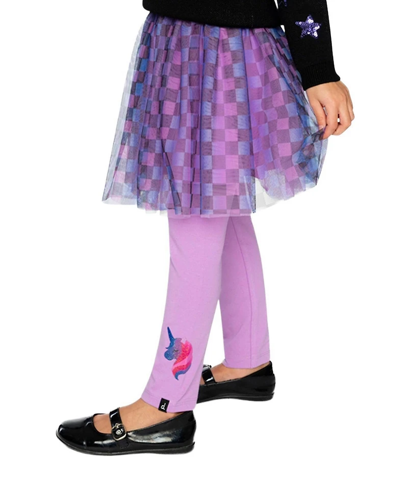 Deux par Little and Big Girl (6 - 12) Cotton Jersey Leggings Pant