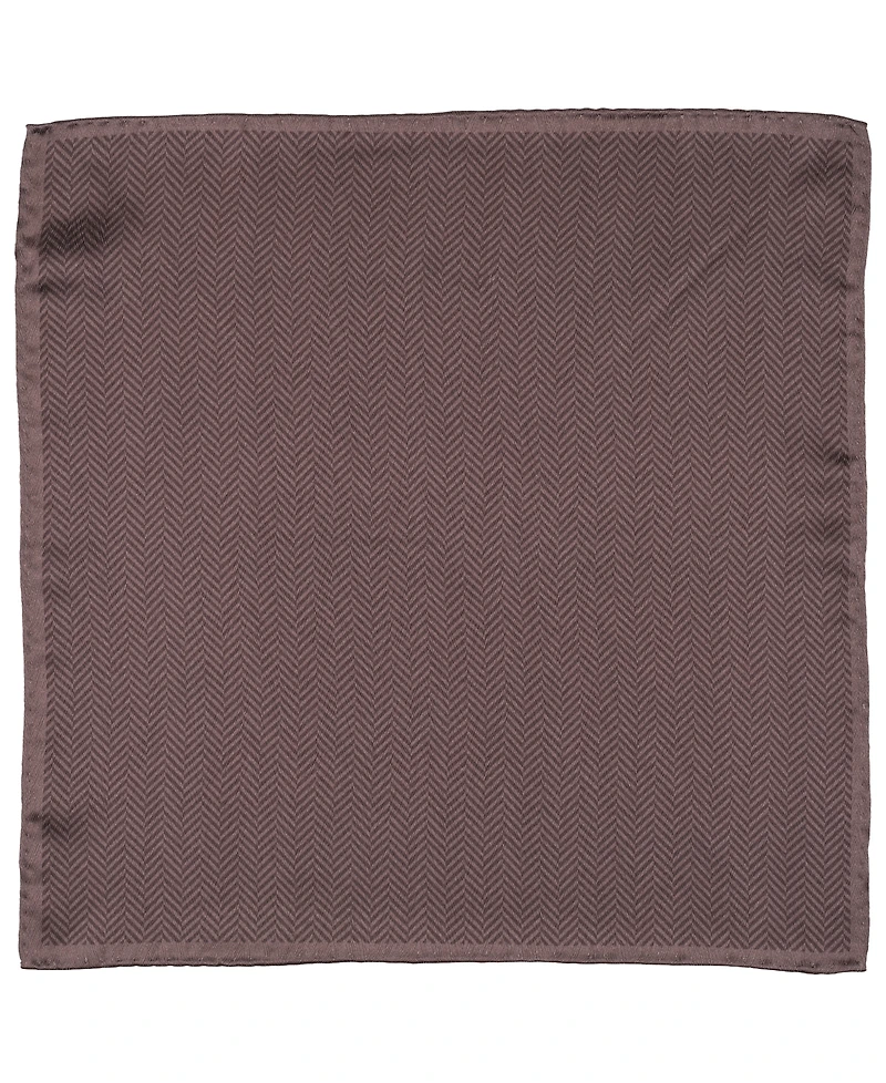 Alfani Men's Herringbone Pocket Square, Macy's Exclusive