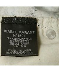 Pre-Owned Isabel Marant Women's Etoile Printed Corduroy Perry Pants